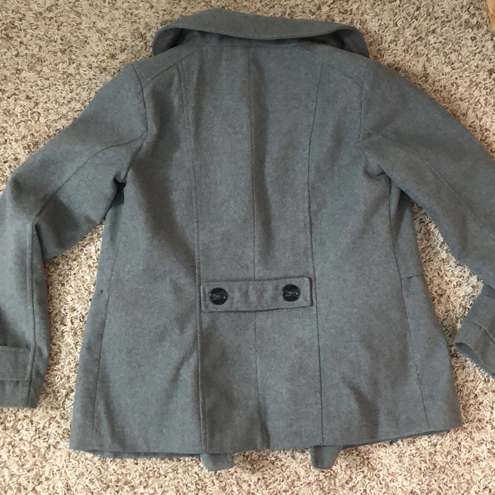 Grey, button down jacket. - Picture 2 of 3